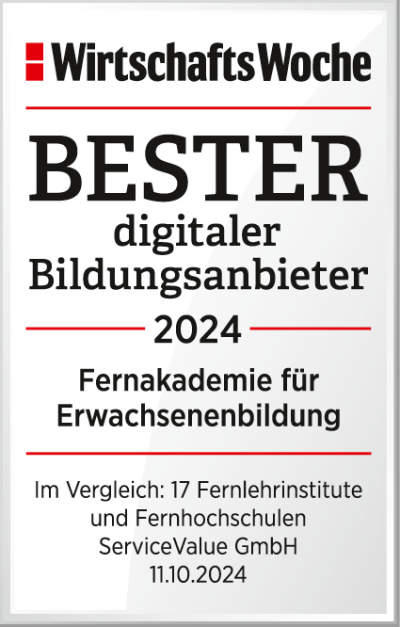 Wi Wo SV Bester Digitaler Bildungsanbieter 2023 Fernakademie f Erwachsenenbildung
